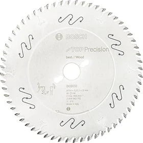 Bosch Professional Top Precision Best for Wood Kreissägeblatt 60Z, 250x2.2x30mm, 1 Stück