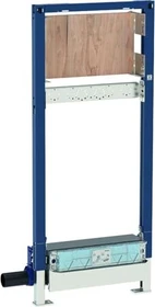 Geberit Duofix Element für Dusche, 130cm, mit Wandablauf, UP-Wandarmatur, für Estrichhöhe am Einlauf 65-90mm