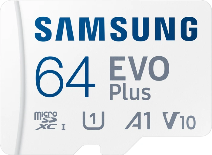Samsung EVO Plus 2021 R130 64GB Kit, UHS-I U1, A1, Class 10