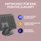 Logitech MK950 Signature Slim Combo Graphite, Logi Bolt, USB/Bluetooth, DE Vorschaubild