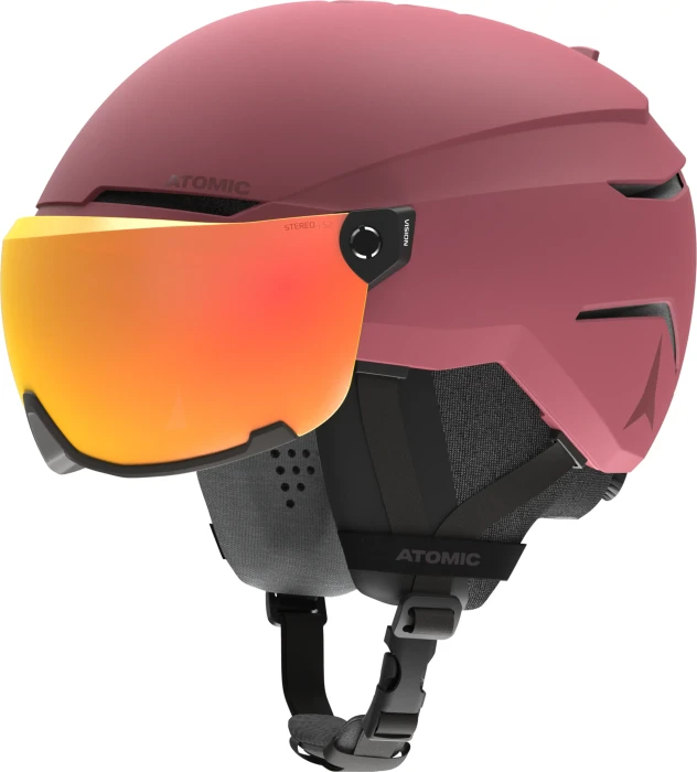 Atomic Savor Visor Stereo Helm maroon