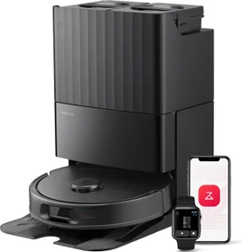 Roborock QV 35S Saug-/Wischroboter schwarz inkl. Absaug-/Reinigungsstation