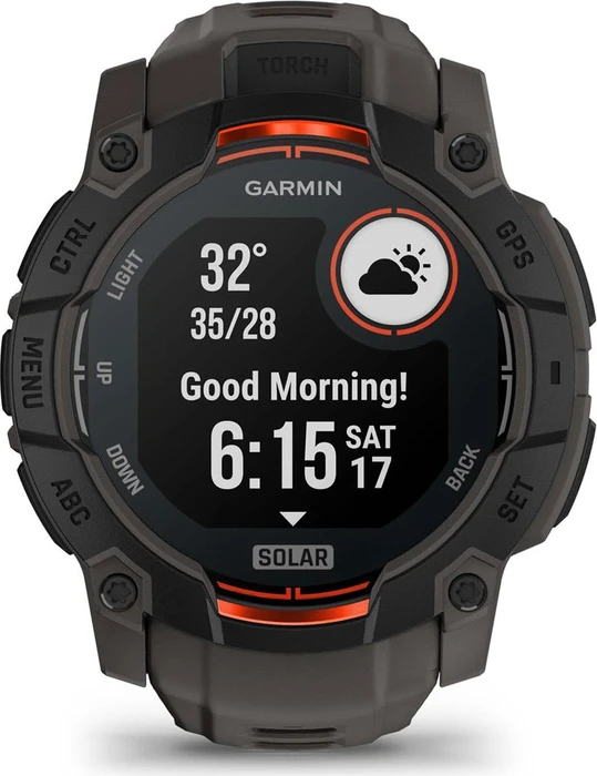 Garmin Instinct 3 Solar 50mm black/charcoal