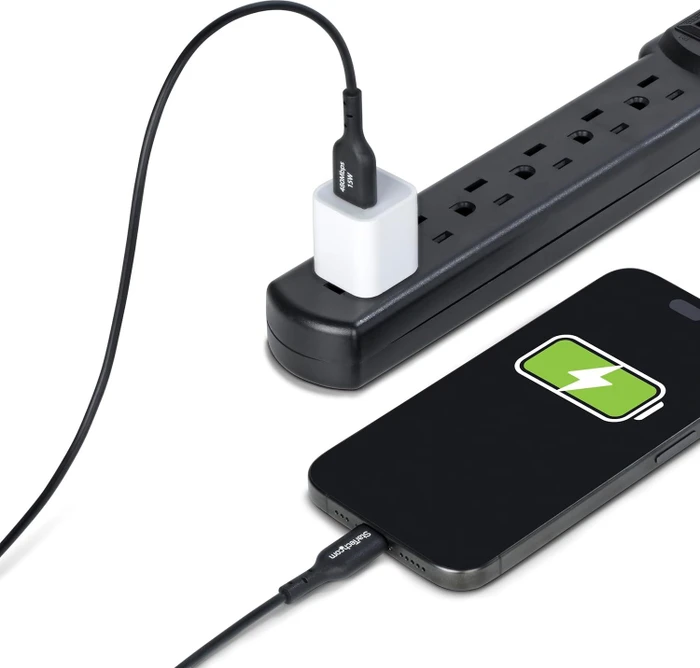 StarTech USB 2.0 Kabel, USB-C 2.0 auf USB-A 2.0, 3A Schnellladekabel, TPE-Mantel, schwarz, 4m