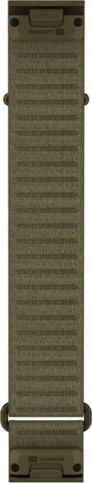Garmin ComfortFit Quickfit Ersatzarmband Nylon 22mm lang dark olive