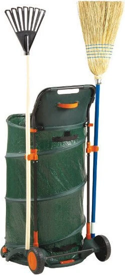 Bradas Gartensack fahrbar grün, 160l