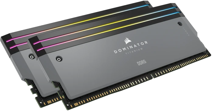 Corsair Dominator Titanium DDR5 Light Enhancement Kit, grau