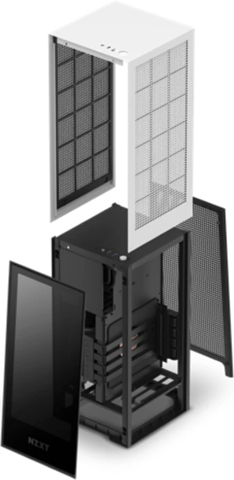 NZXT H1 weiß, Glasfenster, Mini-ITX, 650W SFX