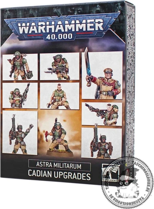 Games Workshop Warhammer 40.000 - Astra Militarum - Cadian Upgrades