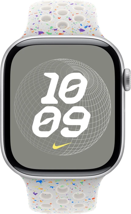 Apple Nike Sportarmband S/M für Apple Watch 46mm pure platinum