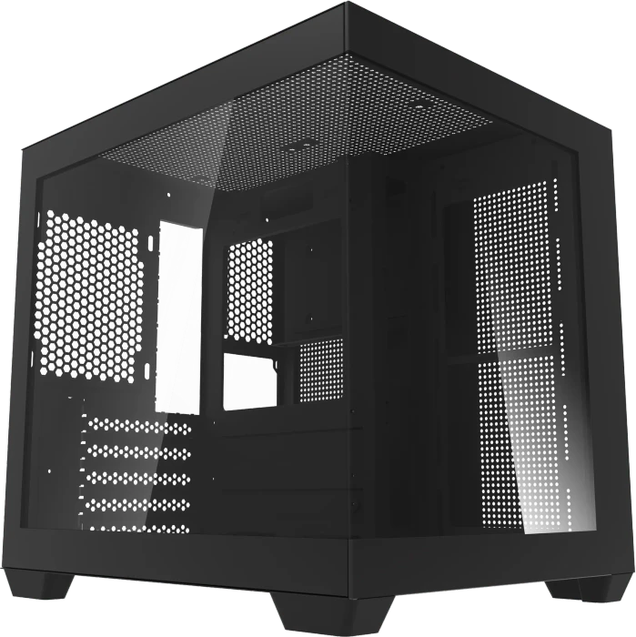 DarkFlash C275P Black, Glasfenster