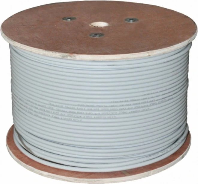 Alantec Twisted-Pair Verlegekabel PVC, Cat5e, U/UTP, ohne Stecker, 500m, grau