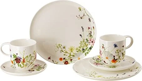 Rosenthal Brillance Bone China Grand Air Frühstücksservice, 6-tlg.