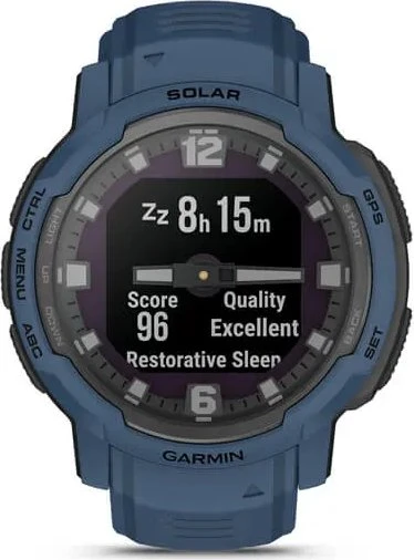 Garmin Instinct Crossover Solar tidal blue