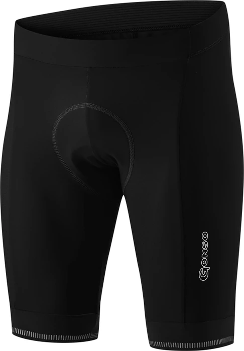 Gonso Sitivo Fahrradhose kurz black/bright green (Herren)