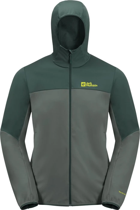 Jack Wolfskin Feldberg Hoody Funktionsjacke slate green (Herren)