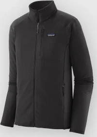 Patagonia R1 Fleece Funktionsjacke schwarz (Herren)