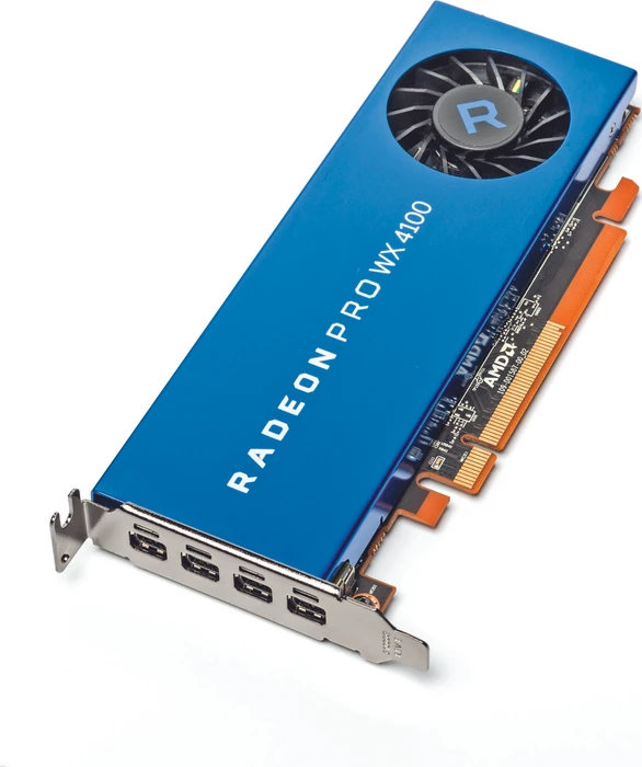 AMD Radeon PRO WX 4100, 4GB GDDR5, 4x mDP