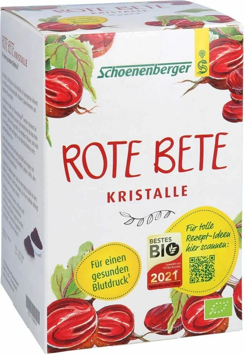 Schoenenberger Rote Bete Kristalle Bio Pulver, 200g