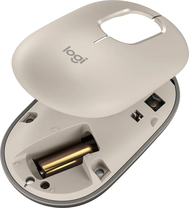 Logitech POP Wireless Mouse, Mist, Logi Bolt, USB/Bluetooth