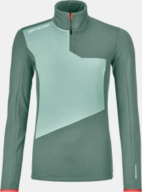 Ortovox Fleece Light Zip Neck Funktionsjacke arctic grey (Damen)