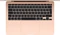 Apple MacBook Air, gold, Core i5-8210Y, 16GB RAM, 1.50TB SSD, UK [2018] Vorschaubild