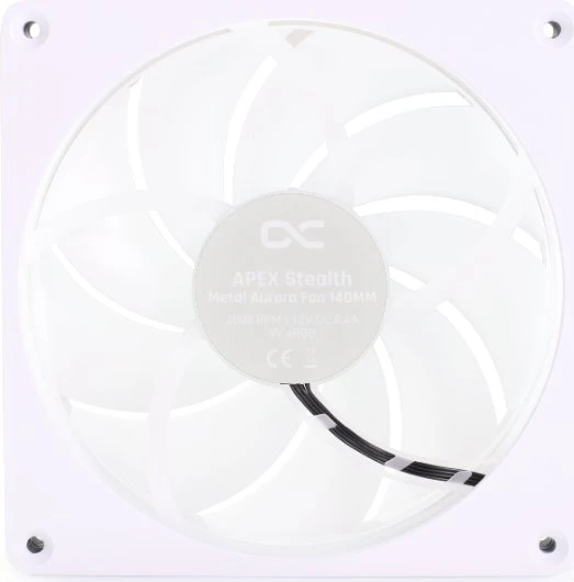 Alphacool Apex Stealth Metall Aurora Weiß 2000rpm, 140mm