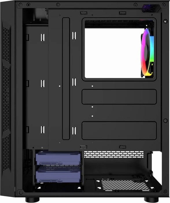 Gembird Fornax 2000 Black, Glasfenster