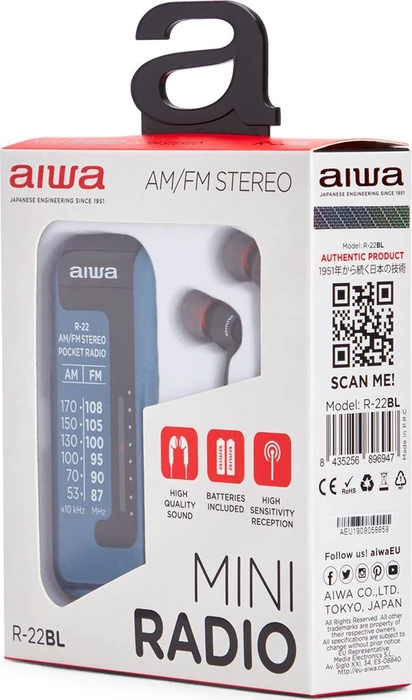 Aiwa R-22 blau