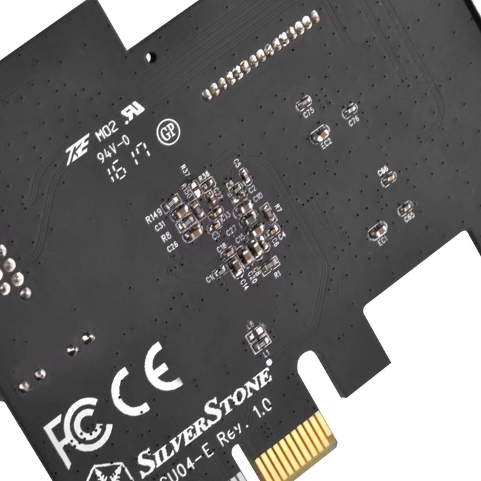 SilverStone ECU04-E ReDriver ASIC, 2x USB 3.1, PCIe x2