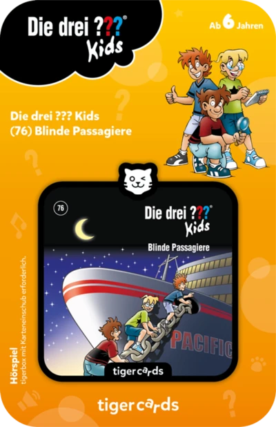 Tiger Media Tigercard Die drei ??? Kids Blinde Passagiere