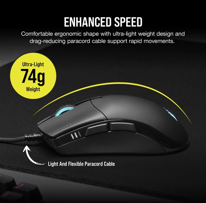 Corsair Gaming Sabre RGB Pro - Champion Series, USB