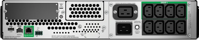 APC Smart-UPS LCD Rackmount SmartConnect, 3000VA, LCD mit SmartConnect, USB/seriell