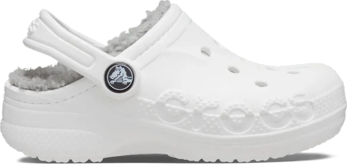 Crocs Baya Lined Clog white/light grey (Junior)
