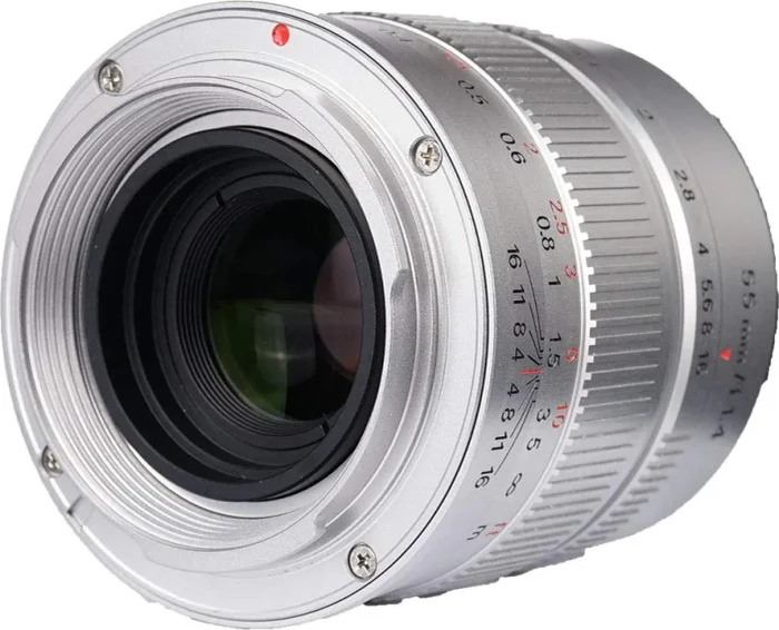 7artisans 55mm 1.4 für Fujifilm X silber