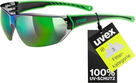 UVEX sportstyle 204 schwarz-grün/grün