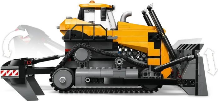 LEGO City - Gelber Bulldozer