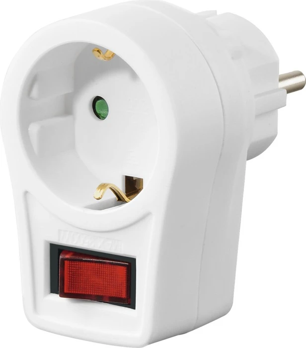 Hama Steckdosenadapter mit Schalter