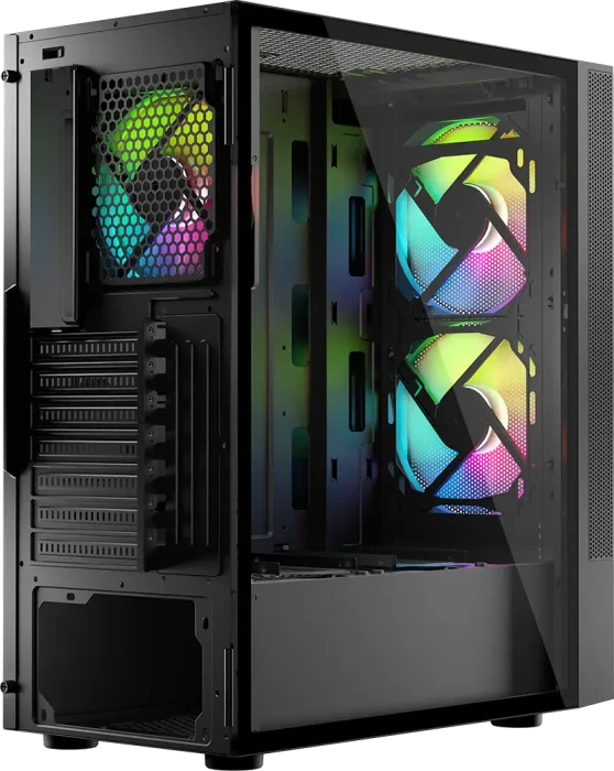 Logic Concept Arya ARGB Black, Glasfenster