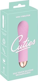 You2Toys Cuties mit Rillenstruktur Mini Vibrator rosa