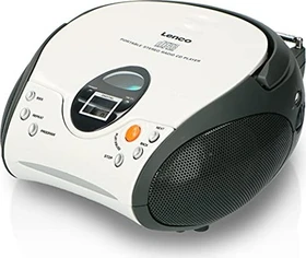 Lenco SCD-24 weiß