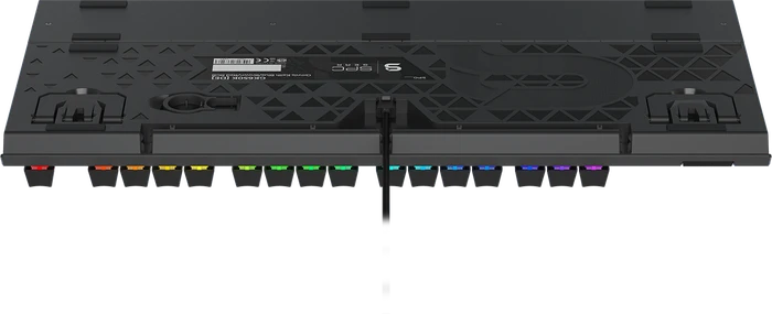 Endorfy SilentiumPC SPC Gear GK650K Omnis, LEDs RGB, Kailh BLUE, USB, DE
