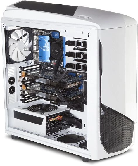 NZXT Phantom 530 weiß, Acrylfenster
