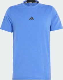 adidas Designed For Training Workout Funktionsshirt kurzarm semi lucid blue (Herren)