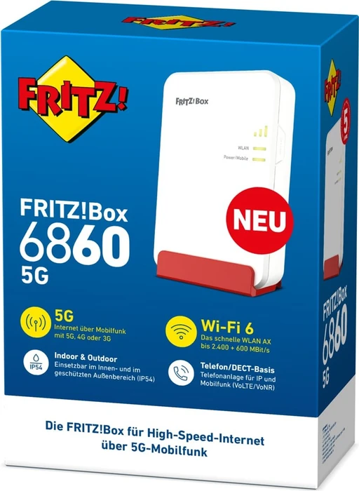 FRITZ! FRITZ!Box 6860 5G, 5G