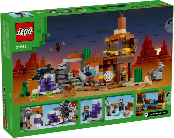 LEGO Minecraft - Die Mine in den Badlands
