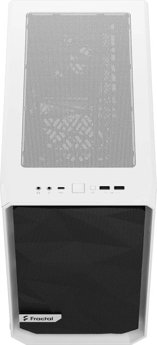 Fractal Design Meshify 2 Nano White TG Clear Tint, Glasfenster, Mini-ITX