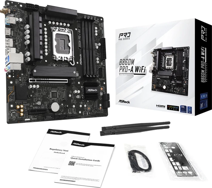 ASRock B860M Pro-A WiFi (Intel 1851)