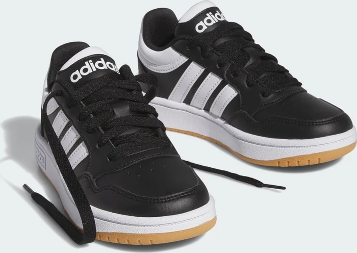 adidas Hoops 3.0 core black/cloud white/gum (Junior)