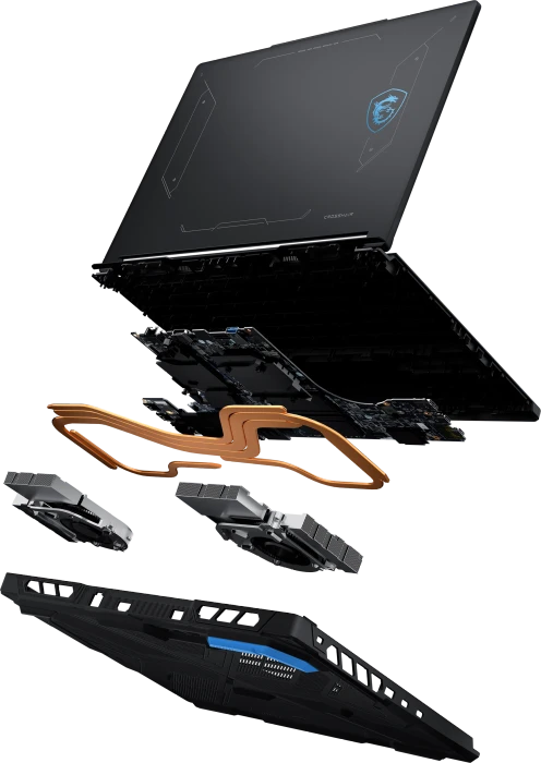 MSI Crosshair A16 HX E8WGXK-046, Ryzen 9 8940HX, 16GB RAM, 1TB SSD, GeForce RTX 5070, DE